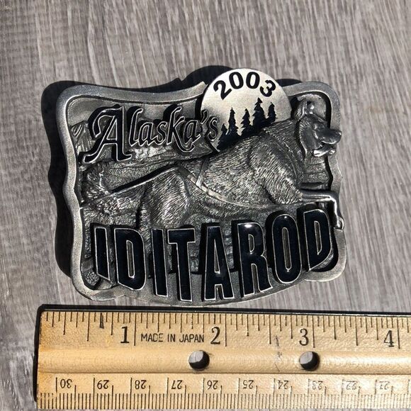 Alaska 2003 I did a Rod belt buckle numbered - Picture 2 of 5